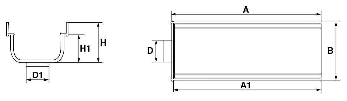 schema canaletta standard