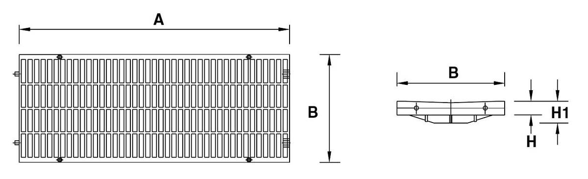 channel grating scheme