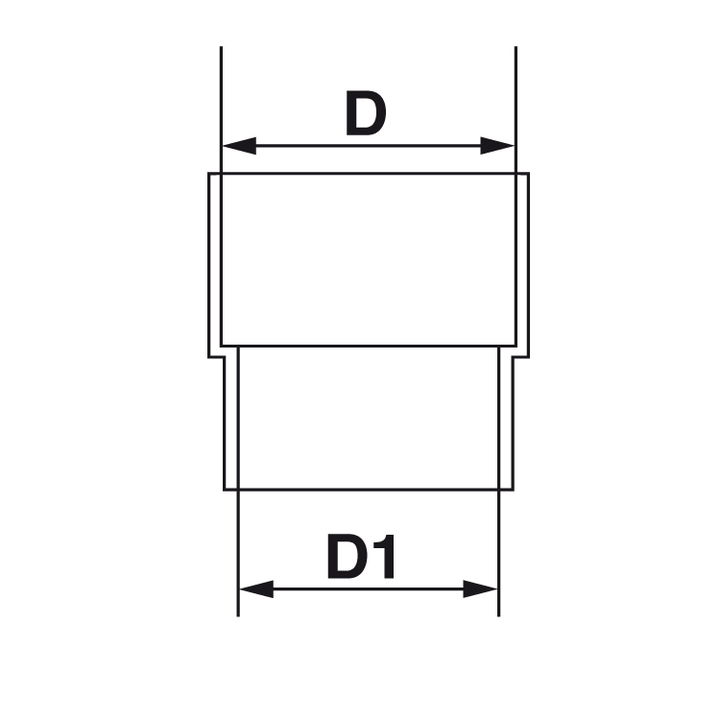 Connections for polypropylene floor drain Connections for polypropylene floor drain