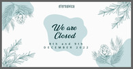 From 8th to 9th December the organization will be closed From 8th to 9th December the organization will be closed