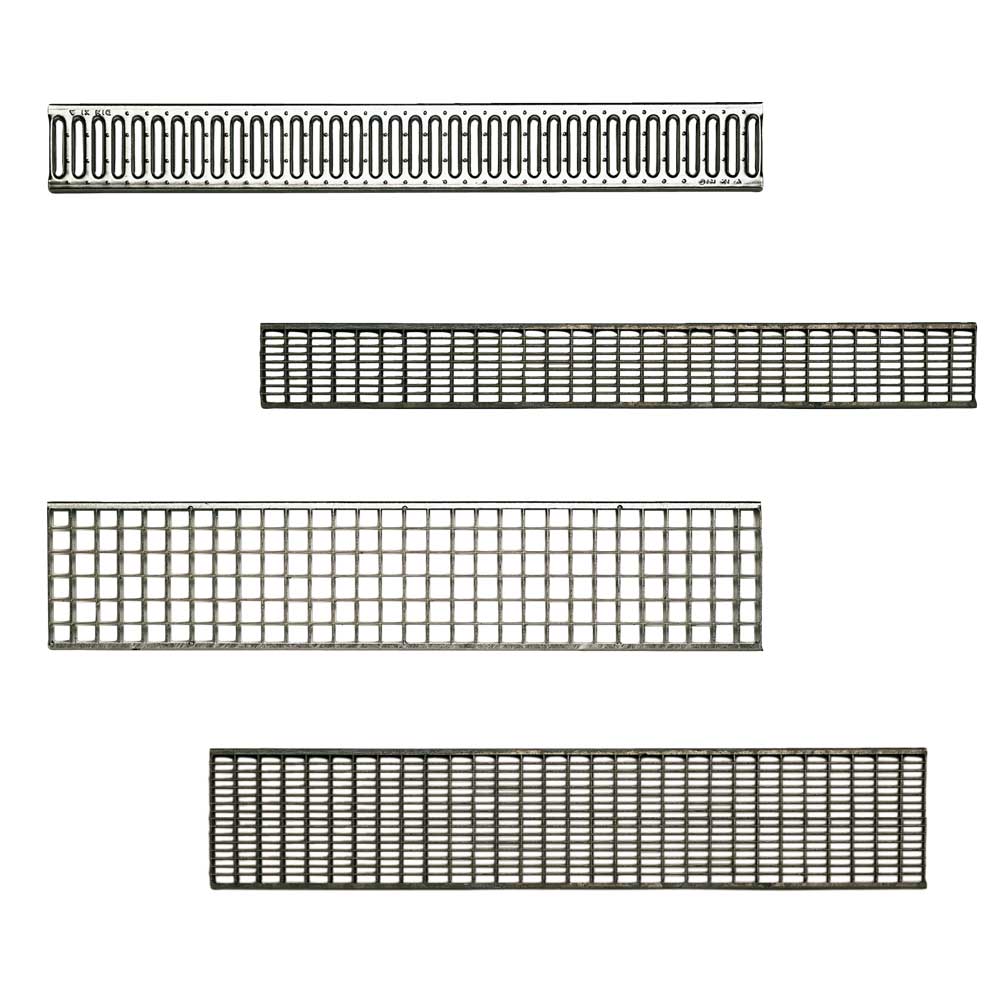 Mondial - Grilles métalliques pour caniveau classe A14 et B125